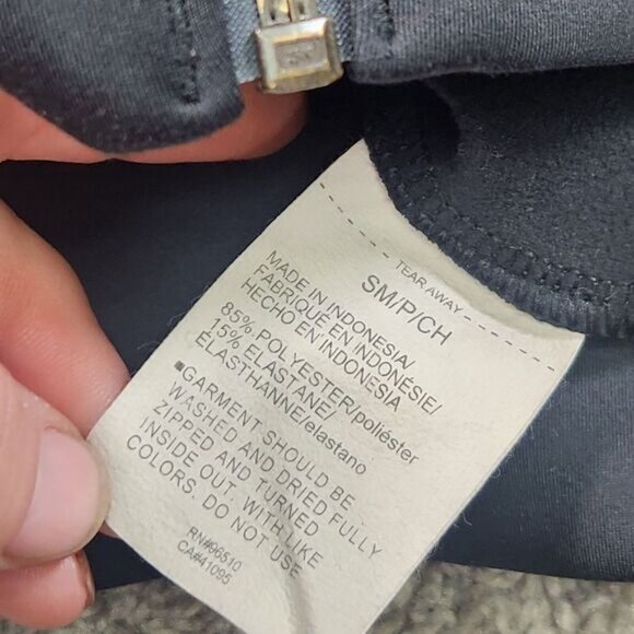 Under Armour Jacket Mens Small Project Rock Track Black Bull Gym Active Full Zip - Picture 8 of 15